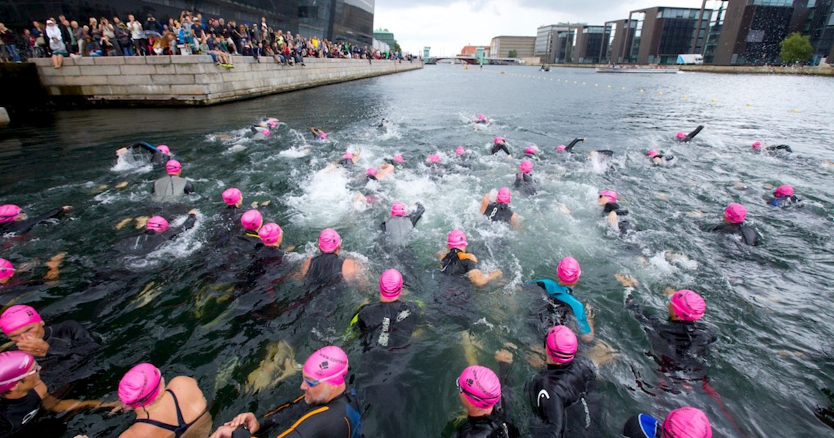 Swim in the channels of Copenhagen